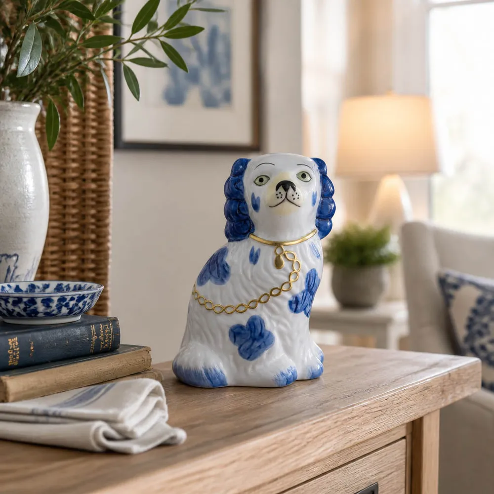 HUNTERTON BLUE DECOR 7 (IN)