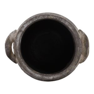 FRAZERCROSS BROWN VASE 8 (IN) 8