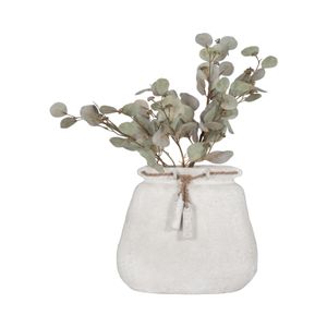OLIVER WHITE VASE 16 (IN) 3