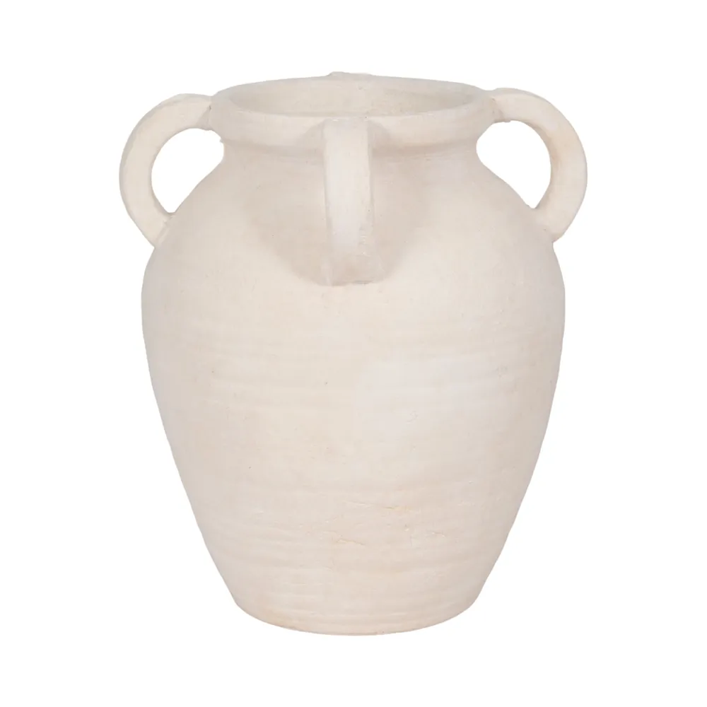 SKYELAKE WHITE VASE 12 (IN)