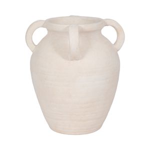 SKYELAKE WHITE VASE 12 (IN) 4