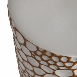 NEWTONCREST WHITE GARDEN STOOL 20 (IN) 6
