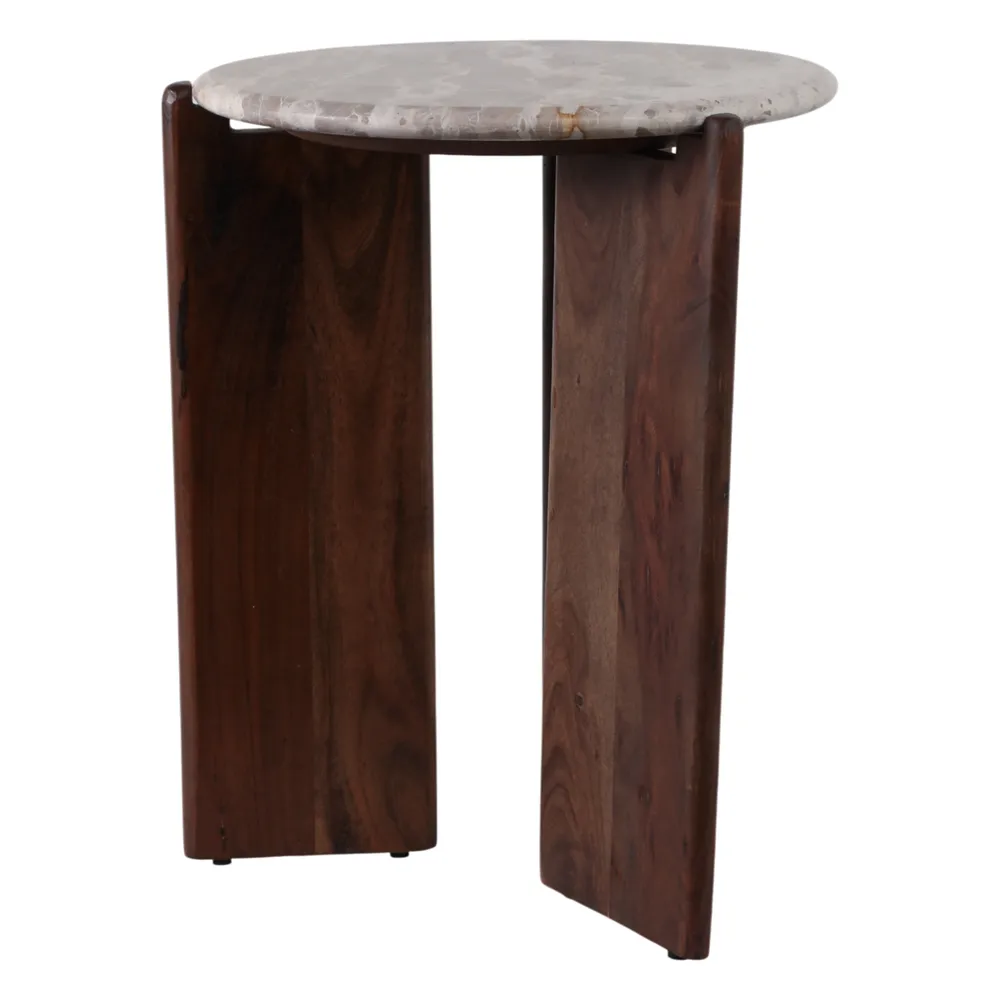 HALSEYCLIFF BROWN TABLE 20 (IN)