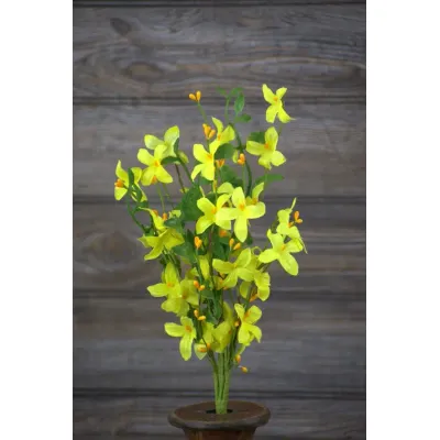 Blooming Forsythia 18in Pick