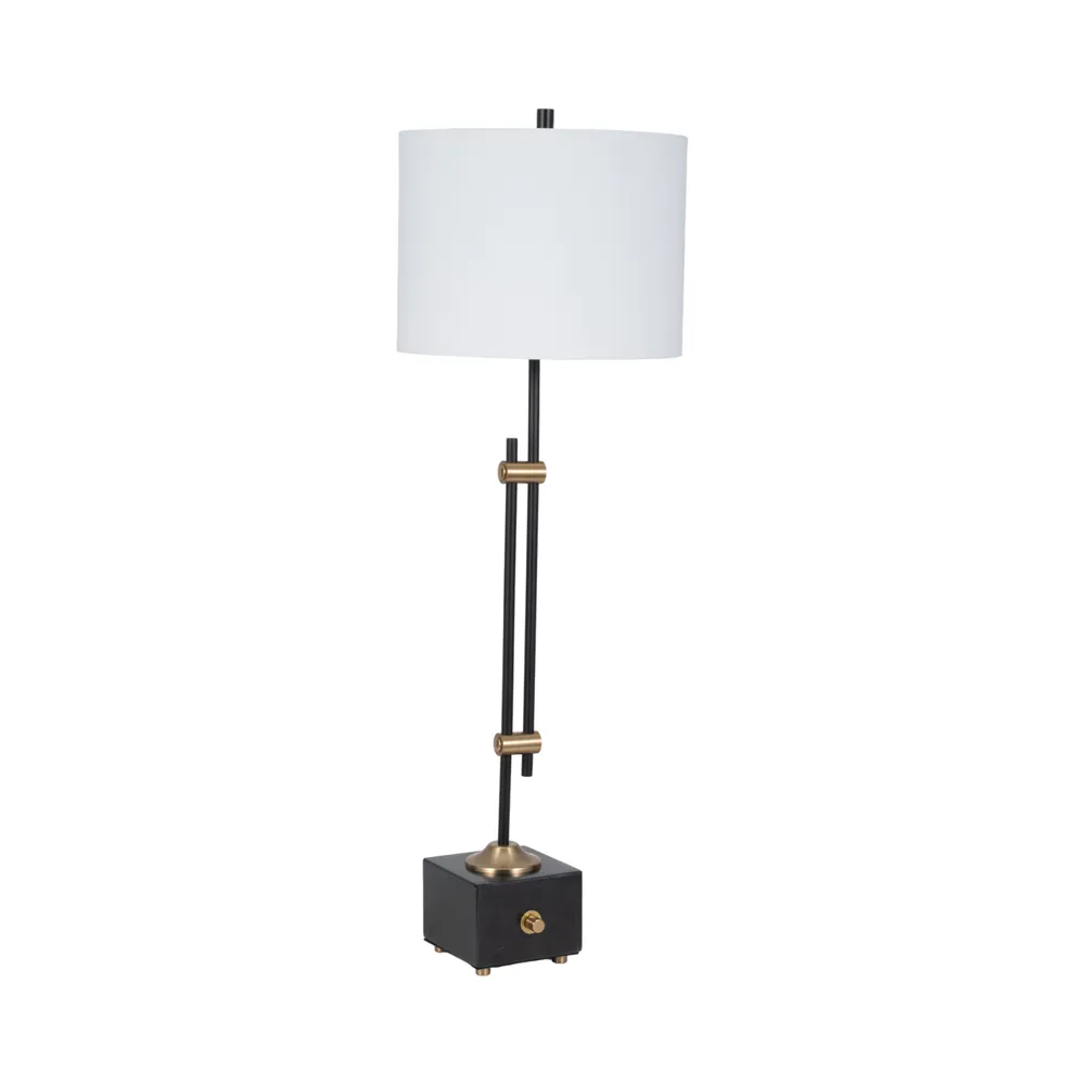 DALEYMOOR BLACK LAMP 36 (IN)
