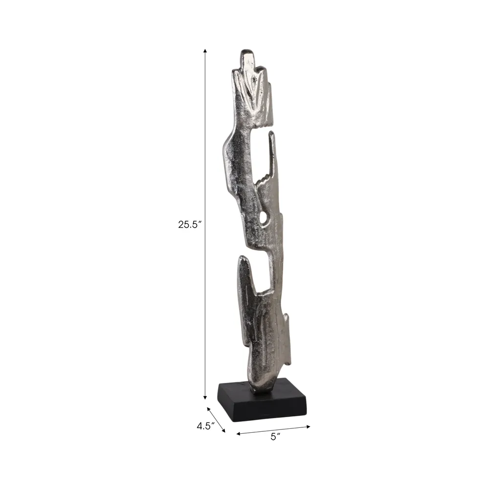 UPTONLAND SILVER DECOR 26 (IN)