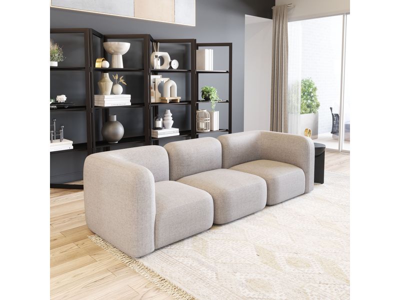 Biak Corner Chair Gray 11