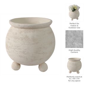 MERCERBURN IVORY PLANTER 9 (IN) 9
