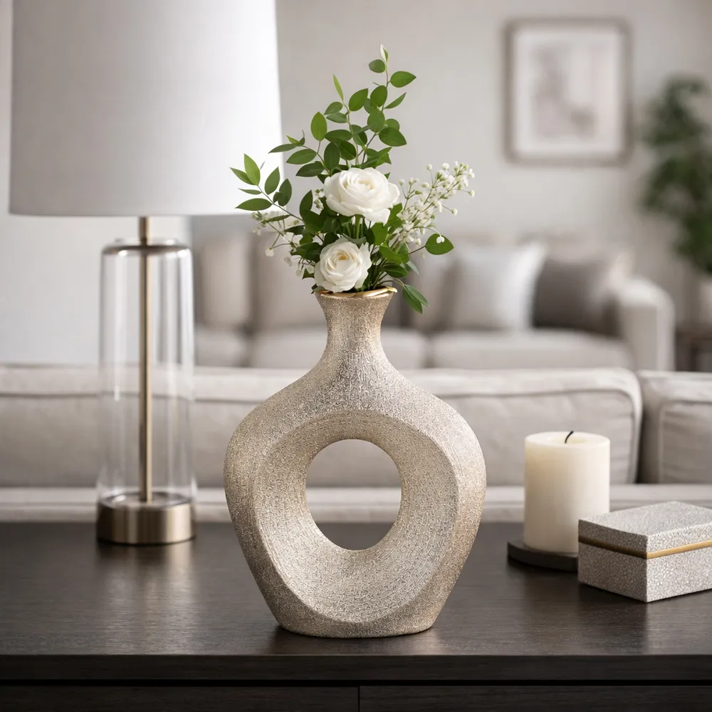 HARDENCLIFF GOLD VASE 10 (IN)