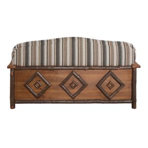 Hickory Diamond Peak Sofa - Customer Material - Seat:  Fabric TBD;   Backrest:  Fabric TBD 8