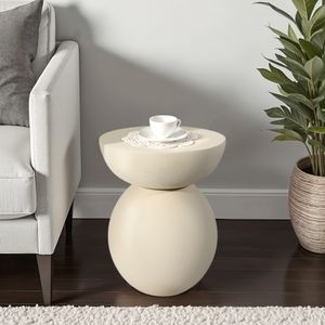 ASHMOOR WHITE TABLE 19 (IN) 2