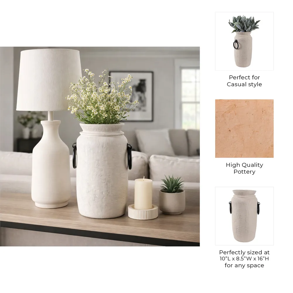 RAEHOLM IVORY VASE 16 (IN)