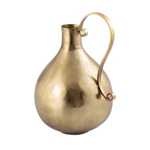 Shaffer Vase - Medium Brass 2