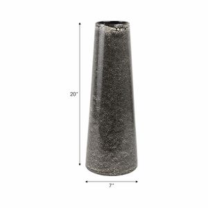 PEARLWOOD BLACK VASE 20 (IN) 10