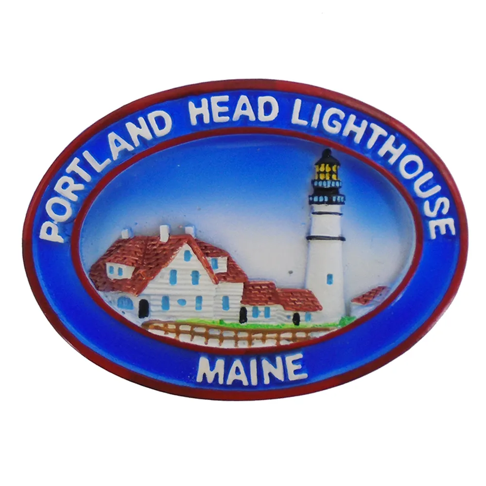 2-3/4" PORTLAND HEADLIGHTHOUSE MAGNET