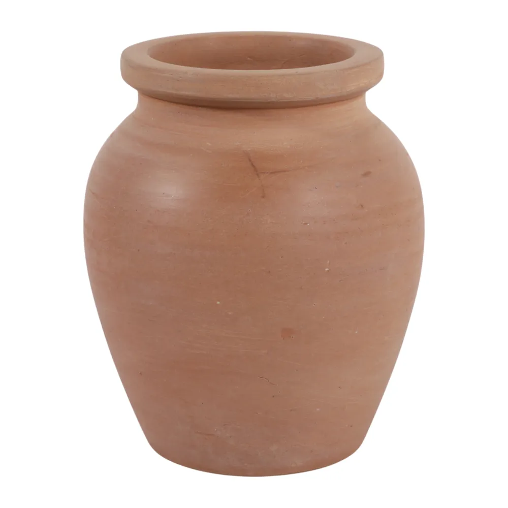 HAWLEYWORTH BROWN VASE 7 (IN)