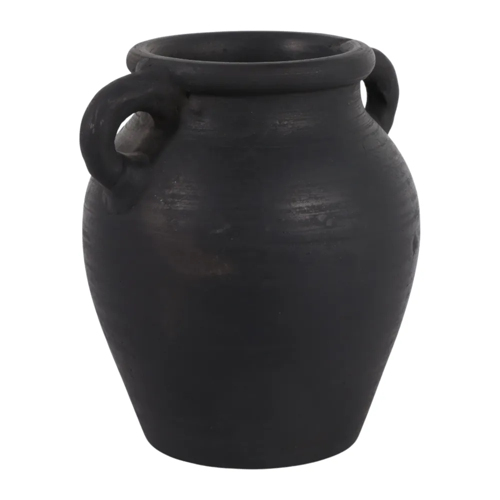DRAKEWELL BLACK VASE 7 (IN)