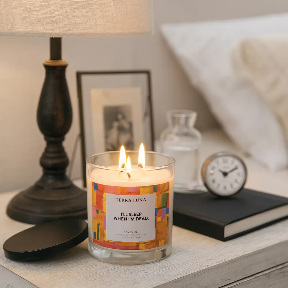 NELSONCROSS SLEEP WHEN I'M DEAD CANDLE 4 (IN)